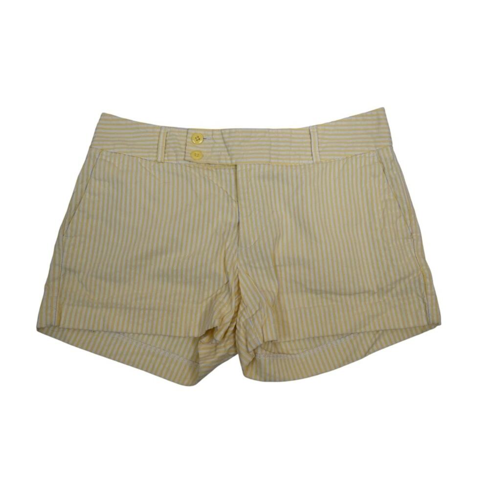 Banana Republic Women's 6 Seersucker Fun Short in Spring Yellow